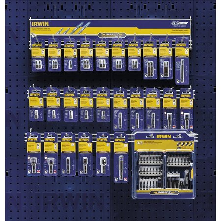 HANSON 26PC Impact Bit Display 1840395